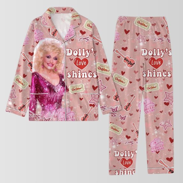 Dolly Parton Dolly's Love Shines Pajama Set