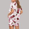 Dr Pepper Coquette Bow Pajama Set