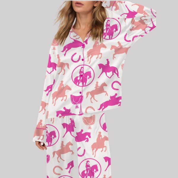 Equestrian Era Satin Pajama Set