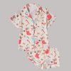 Festive Christmas Pattern Pajama Set