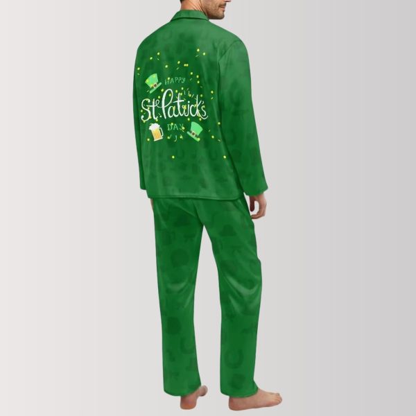 Festive Leprechaun St. Patrick's Pajama Set