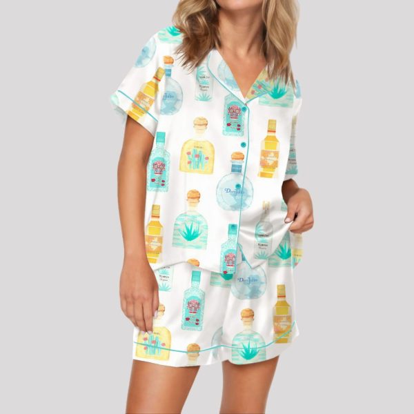 Fiesta Tequila Satin Pajama Set 4