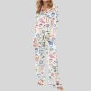 Food And Drinks Satin Pajama Set5