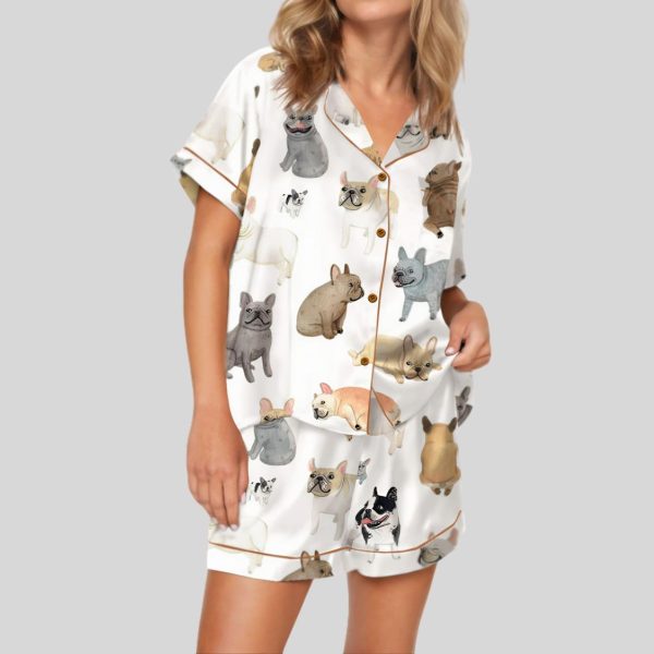 French Bulldog Funny Pajama Set