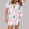 Funny Tennis Cat Pajama Set