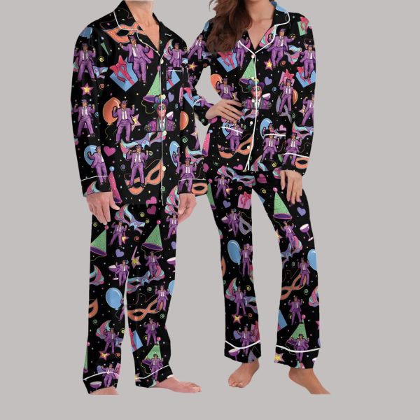 Funny Trump 2025 Mardi Gras Pajama Set