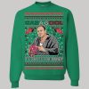 Gabagool It's What's For Dinner Ugly Christmas Sweatshirt