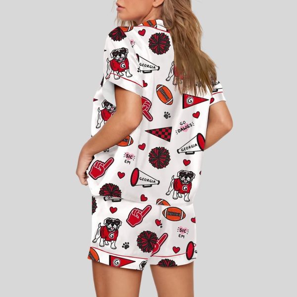 Georgia Dawgs Football Pajama Set