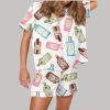 Gin Bottle Satin Pajama Set3