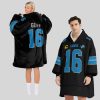 Goff 16 Detroit Lions Football Unisex Blanket Hoodie1