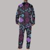 Graffiti Arcane Satin Pajama Set