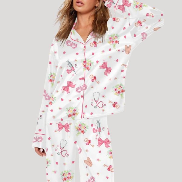 Healthcare Nurse Valentine's Day Gift Pajama Set