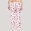 Heart Print Pajama Pants3