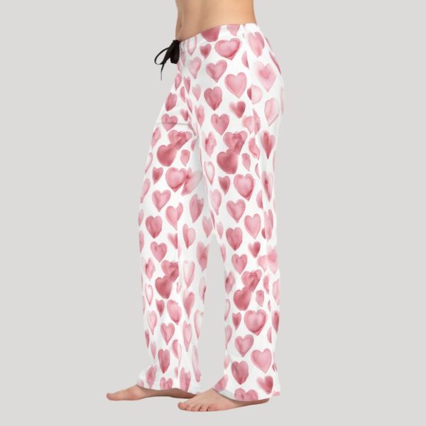 Heart Print Pajama Pants4