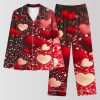 Heart Valentines Day Pajamas Set