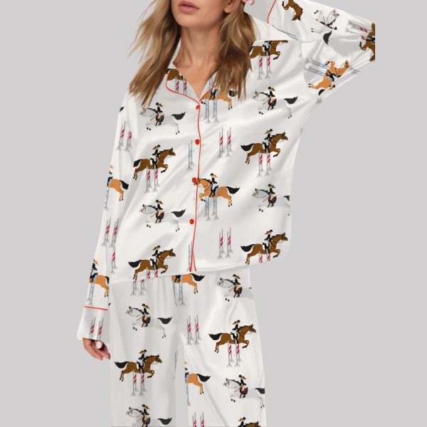 Horse Lovers Satin Pajama Set