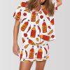 Hot People Like Hot Sauce Pajama Set