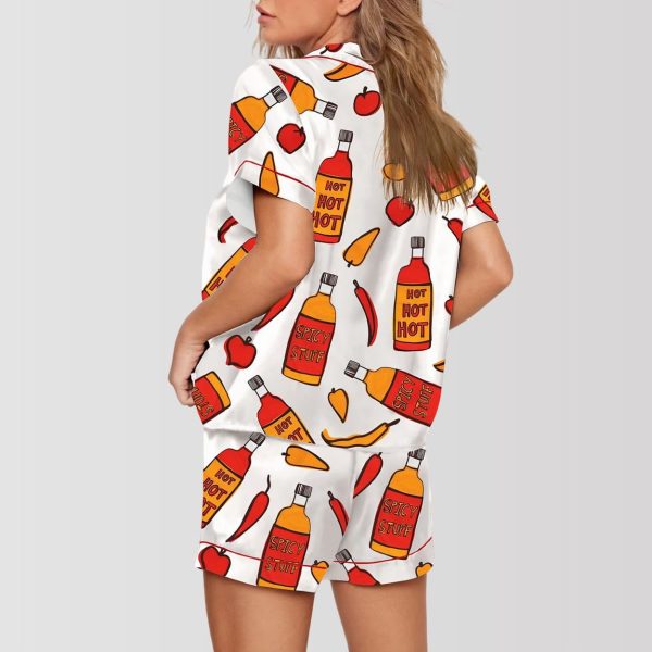 Hot People Like Hot Sauce Pajama Set