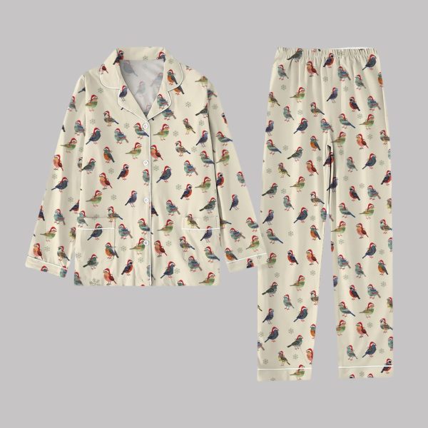 Hummingbird Christmas Pajamas Set