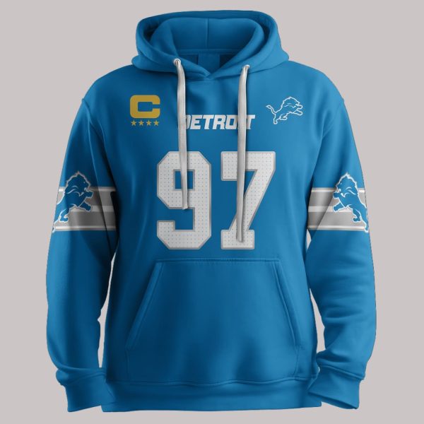 Hutchinson 97 Detroit Football Unisex Hoodie