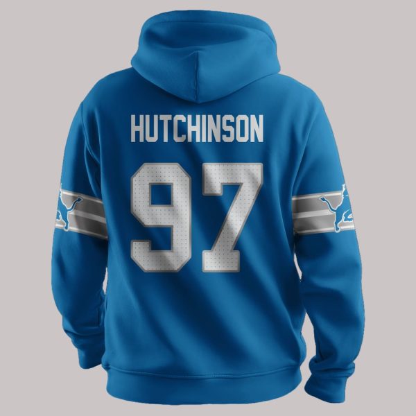 Hutchinson 97 Detroit Football Unisex Hoodie