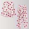 I Love You Heart Balloons Pajama Set