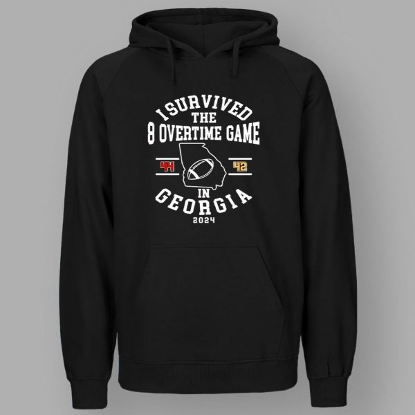 I Survived The 8 Overtime Game In Georgia 44 42 2024 Shirt