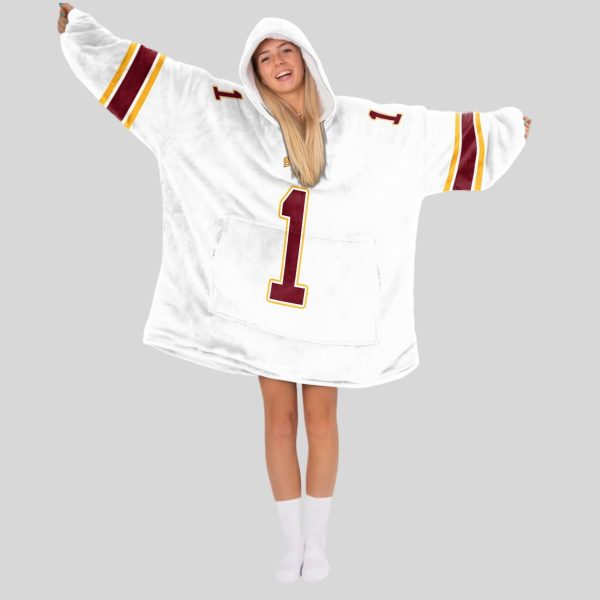 Iowa State 1 Football Unisex Blanket Hoodie4