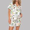 Ireland Travel Satin Pajama Set