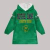 Irish 1 Notre Dame Football Unisex Blanket Hoodie