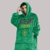 Irish 1 Notre Dame Football Unisex Blanket Hoodie