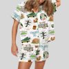 It's A Beaut Clark Christmas Vacation Satin Pajama Set