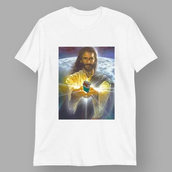 Jesus Holding Cigarettes Shirt