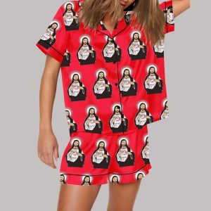 Jesus Was A Georgia Fan Pajama Set