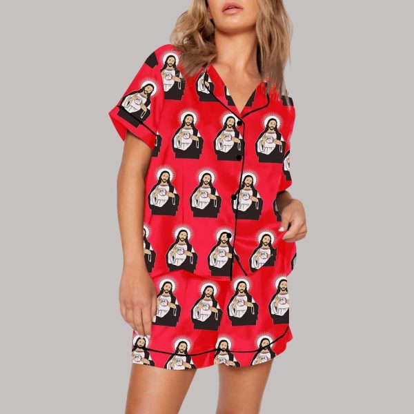 Jesus Was A Georgia Fan Pajama Set