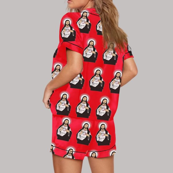 Jesus Was A Georgia Fan Pajama Set