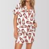 Ketchup Bottle Satin Pajama SetKetchup Bottle Satin Pajama Set