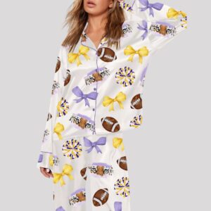 LSU Football Pajama Set