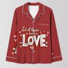 Let All That You In Love Pajamas Set