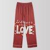 Let All That You In Love Pajamas Set