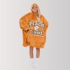 Longhorns 2025 Chick Fil A Peach Bowl Blanket Hoodie