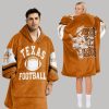 Longhorns Hook 'Em Horns Unisex Blanket Hoodie