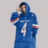 Madsen 4 Boise State Football Unisex Blanket Hoodie