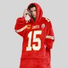 Mahomes 15 Kansas City Football Unisex Blanket