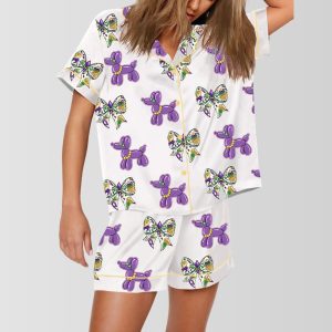 Mardi Gras Dog Pajama Set