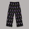 Mardi Gras Flamingo And Beads Pajama Pants