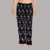 Mardi Gras Flamingo And Beads Pajama Pants