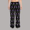 Mardi Gras Flamingo And Beads Pajama Pants