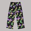 Mardi Gras Flamingos Pajama Pants