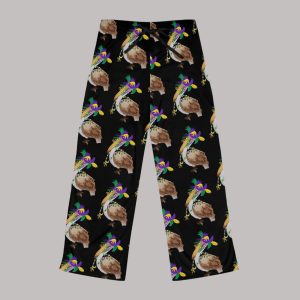 Mardi Gras Pelicans Pajama Pants